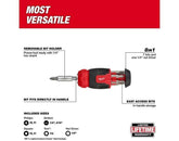 Milwaukee Screwdriver Mult-BIT COMP 8IN1 48-22-2910